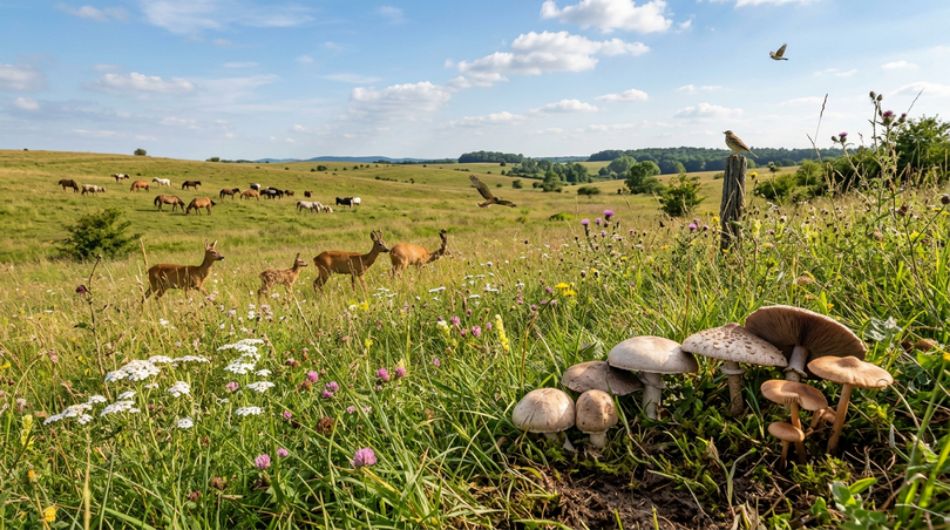 Cosa è una prateria: caratteristiche, flora, fauna e funghi